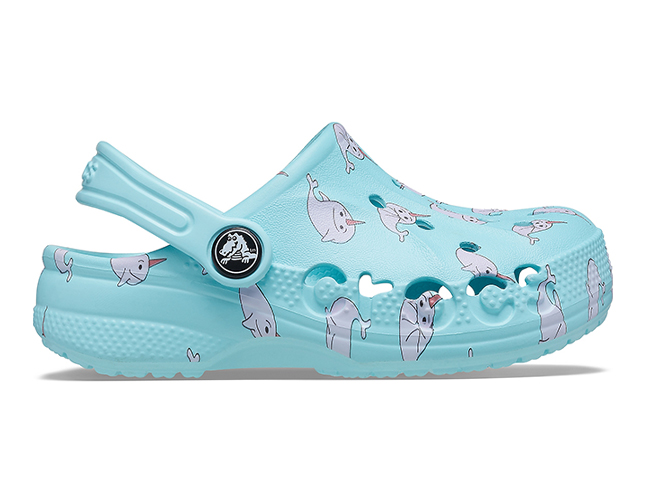 Blue best sale flamingo crocs